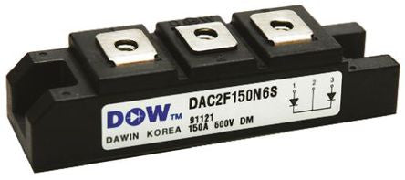Dawin Electronics - DA2F100P12S - Dual Diode Module, Common Anode, 1200V 200A, 130ns, 3-pin 5DM-1